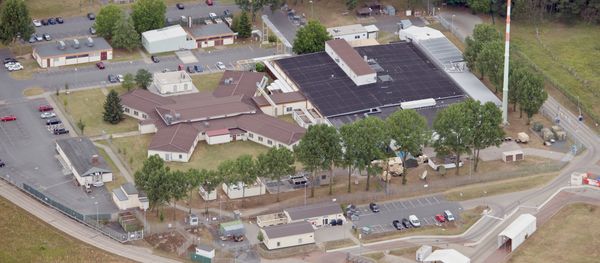 Picture made available July 8, 2014 shows an arial view of the 'Dagger Complex' in Griesheim near Darmstadt, Germany, 07 July 2014 Picture made available July 8, 2014 shows an arial view of the 'Dagger Complex' in Griesheim near Darmstadt, Germany, 07 July 2014 - Sputnik International
