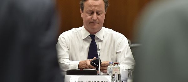 British Prime Minister David Cameron attends the emergency EU heads of state summit on the migrant crisis at the EU Commission headquarters in Brussels on Wednesday, Sept. 23, 2015. - Sputnik International