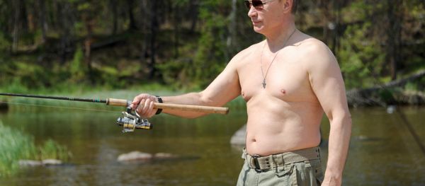 Vladimir Putin and Dmitry Medvedev on holiday Vladimir Putin and Dmitry Medvedev on holiday - Sputnik International