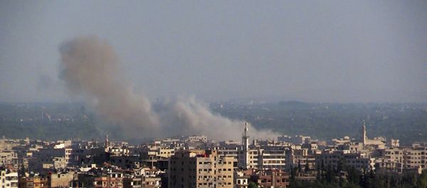 Military action near Damascus Military action near Damascus - Sputnik International