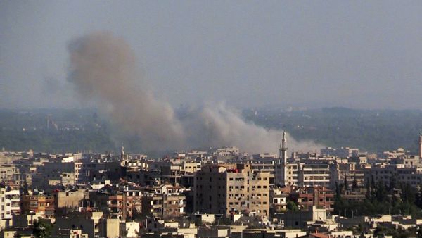 Military action near Damascus Military action near Damascus - Sputnik International
