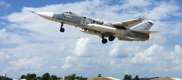 Russian military aircraft at Syria's Hmeimim airfield - Sputnik International