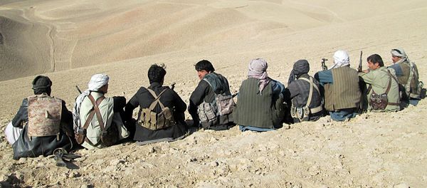 In this photo taken on Thursday, Oct. 1, 2015, Afghan security forces and volunteer militias stage on their way to Kunduz, Afghanistan to fight against Taliban fighters In this photo taken on Thursday, Oct. 1, 2015, Afghan security forces and volunteer militias stage on their way to Kunduz, Afghanistan to fight against Taliban fighters - Sputnik International