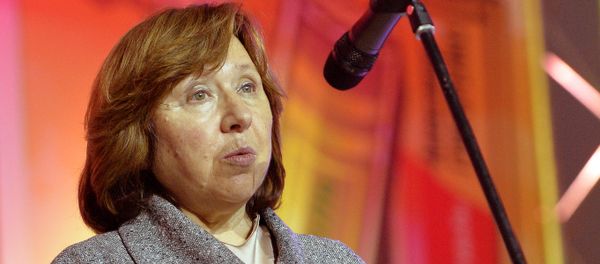 Belarusian writer Svetlana Alexievich Belarusian writer Svetlana Alexievich - Sputnik International