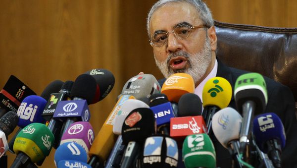 Syrian Minister of Information, Omran al-Zohbi speaks during a press conference, on January 7, 2014 in the Syrian capital, Damascus - Sputnik International