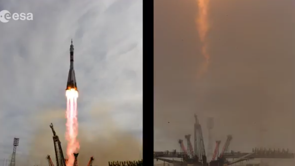 iriss Soyuz TMA-18M timelapse (4K) - Sputnik International
