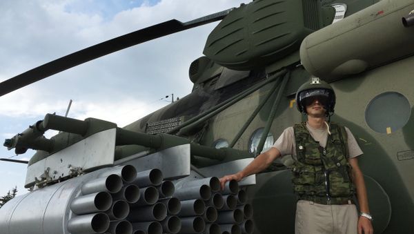 Russia uses helicopters in the operation against the IS in Syria - Sputnik International