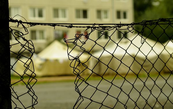 The Vámosszabadi refugee camp - Sputnik International