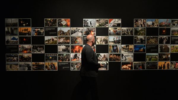 Photo exhibition of the winning entries of the Andrei Stenin International Press Photo Contest – 2015. File photo - Sputnik International