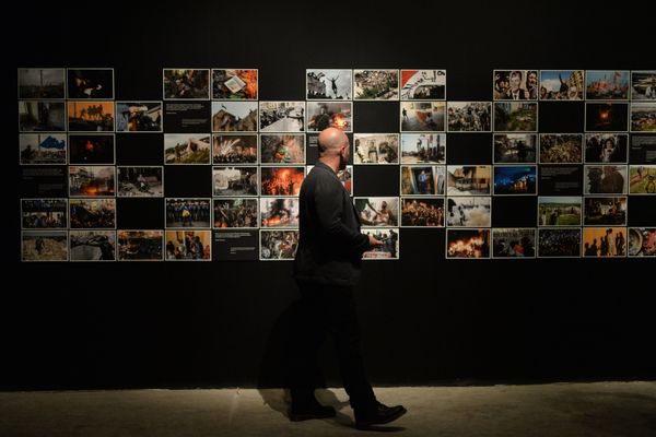 Photo exhibition of the winning entries of the Andrei Stenin International Press Photo Contest – 2015. File photo - Sputnik International