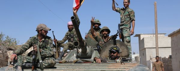 City of Atshan liberated by Syrian army with support of Russian aviation City of Atshan liberated by Syrian army with support of Russian aviation - Sputnik International