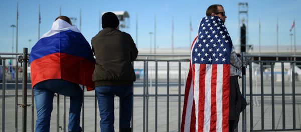 Sports fans in the Olympic Park in Sochi. File photo - Sputnik International