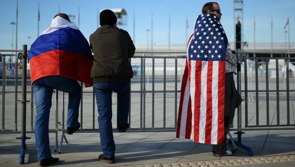 Sports fans in the Olympic Park in Sochi. File photo Sports fans in the Olympic Park in Sochi. File photo - Sputnik International