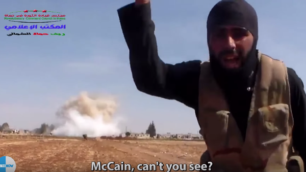 Jihadi Guy Loses It Over Russian Airstrikes - Sputnik International