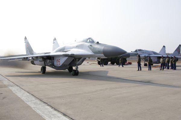 Mikoyan MiG-29SMT jet fighter aircraft Mikoyan MiG-29SMT jet fighter aircraft - Sputnik International