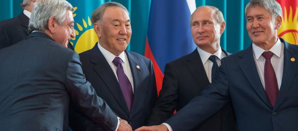 Supreme Eurasian Economic Council meeting Supreme Eurasian Economic Council meeting - Sputnik International
