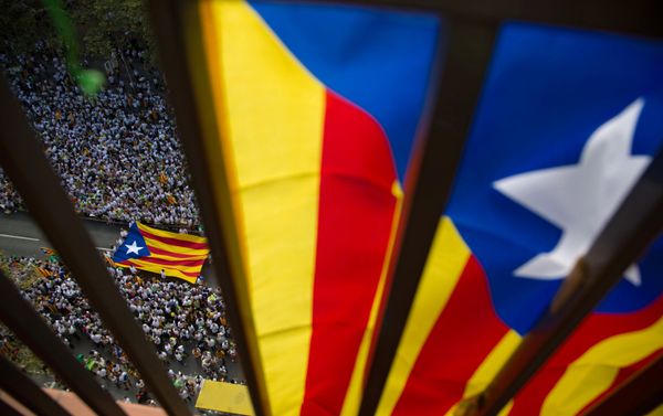 National Day of Catalonia celebrated in Barcelona National Day of Catalonia celebrated in Barcelona - Sputnik International