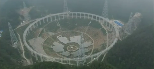 World's Largest Radio Telescope under Construction in SW China World's Largest Radio Telescope under Construction in SW China - Sputnik International