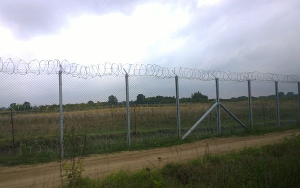 Hungarian-Serbian border near Ásotthalom, Hungary Hungarian-Serbian border near Ásotthalom, Hungary - Sputnik International