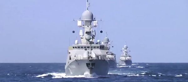 Caspian Flotilla ships fire missiles to attack ISIL positions in Syria Caspian Flotilla ships fire missiles to attack ISIL positions in Syria - Sputnik International