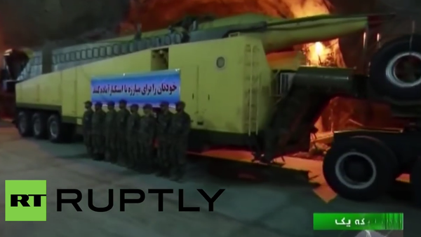 Iran: Footage reveals long-range missile launch facility for first time - Sputnik International