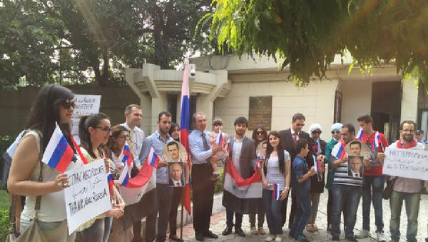 Syrian students in India thank Russia for its role in defeating terrorism ISIS - Sputnik International