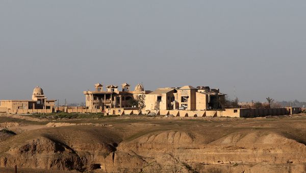 Palace of Iraq's former leader Saddam Hussein in the city of Tikrit - Sputnik International