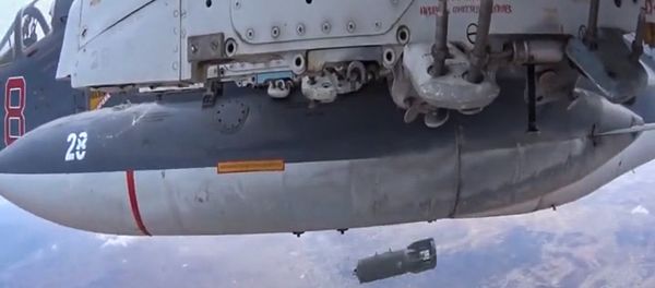 A Russian aircraft on a sortie to carry out targeted airstrikes on ISIS infrastructure in Syria A Russian aircraft on a sortie to carry out targeted airstrikes on ISIS infrastructure in Syria - Sputnik International