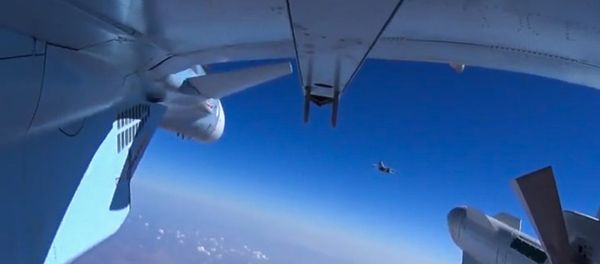 A Russian aircraft on a sortie to carry out targeted airstrikes on ISIS infrastructure in Syria A Russian aircraft on a sortie to carry out targeted airstrikes on ISIS infrastructure in Syria - Sputnik International