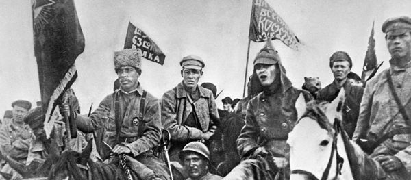 Soldiers of the 1st mounted army - Sputnik International