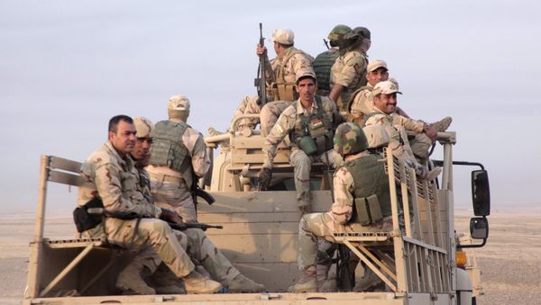 Members of the Kurdish security forces Members of the Kurdish security forces - Sputnik International