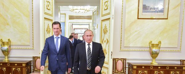 the meeting of Russian President Vladimir Putin and his Syrian counterpart Bashar Assad the meeting of Russian President Vladimir Putin and his Syrian counterpart Bashar Assad - Sputnik International