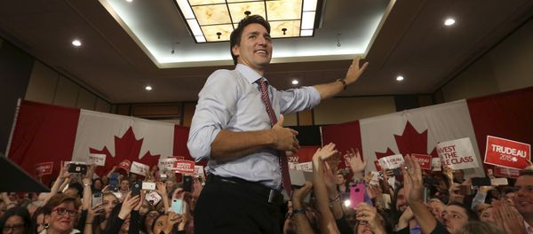 Liberal leader and Canada's Prime Minister-designate Justin Trudeau takes the stage during a rally in Ottawa, Ontario, October 20, 2015 - Sputnik International