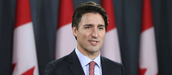 Canada's Liberal leader and Prime Minister-designate Justin Trudeau speaks during a news conference in Ottawa, Ontario, October 20, 2015 Canada's Liberal leader and Prime Minister-designate Justin Trudeau speaks during a news conference in Ottawa, Ontario, October 20, 2015 - Sputnik International