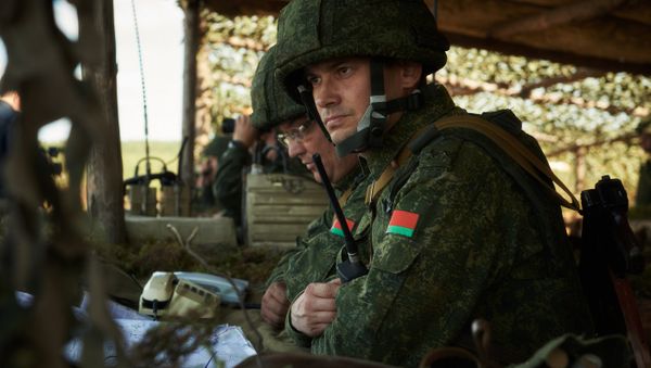 Russian-Belarusian drill Shield of the Union Russian-Belarusian drill Shield of the Union - Sputnik International
