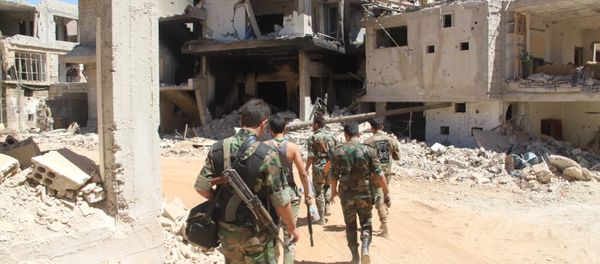 Syrian army at village of Salma and city of Zabadani - Sputnik International