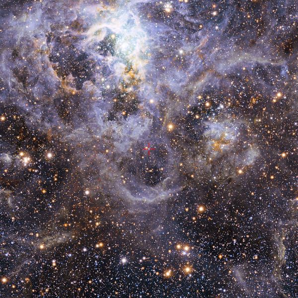 Location of VFTS 352 in the Large Magellanic Cloud Location of VFTS 352 in the Large Magellanic Cloud - Sputnik International