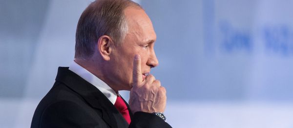 Russian President V. Putin took part in session of the International discussion club Valday - Sputnik International