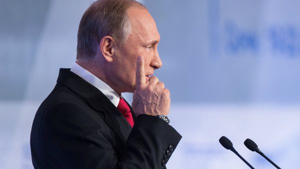 Russian President V. Putin took part in session of the International discussion club Valday Russian President V. Putin took part in session of the International discussion club Valday - Sputnik International