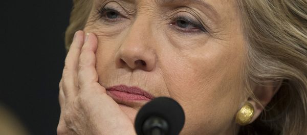 Democratic presidential candidate, former Secretary of State Hillary Rodham Clinton listens while testifying on Capitol Hill in Washington. Democratic presidential candidate, former Secretary of State Hillary Rodham Clinton listens while testifying on Capitol Hill in Washington. - Sputnik International