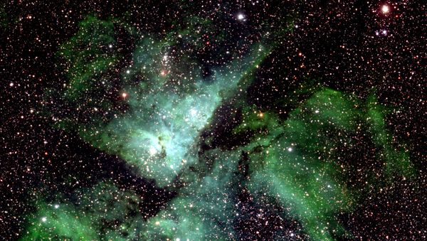 A small section of the Milky Way photo showing Eta Carinae - Sputnik International