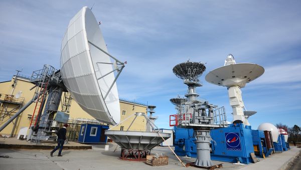 Measuring devices at the Vostochny Cosmodrone in the Amur Region - Sputnik International
