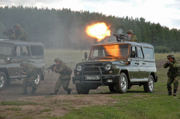 Special Forces of the Russian Defence Ministry are preparing for a joint anti-terrorist exercises Peace Mission - 2007 - Sputnik International