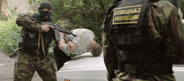 The detention of a drug dealer by a Russian special force unit - Sputnik International