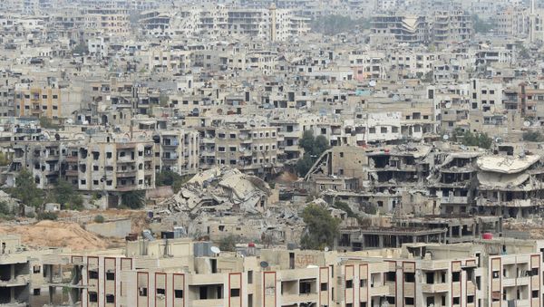 Jobar, a Damascus district controlled by terrorists - Sputnik International