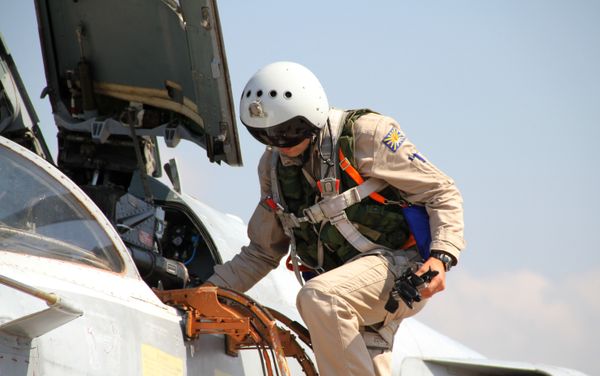 Russian military air group at Hmeymim airbase in Syria - Sputnik International