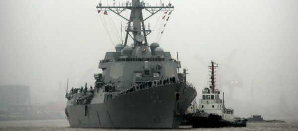 Guided missile destroyer USS Lassen arrives at the Shanghai International Passenger Quay in Shanghai, China Guided missile destroyer USS Lassen arrives at the Shanghai International Passenger Quay in Shanghai, China - Sputnik International