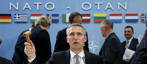 NATO Secretary-General Jens Stoltenberg chairs a NATO defence ministers meeting at the Alliance headquarters in Brussels, Belgium October 8, 2015 NATO Secretary-General Jens Stoltenberg chairs a NATO defence ministers meeting at the Alliance headquarters in Brussels, Belgium October 8, 2015 - Sputnik International