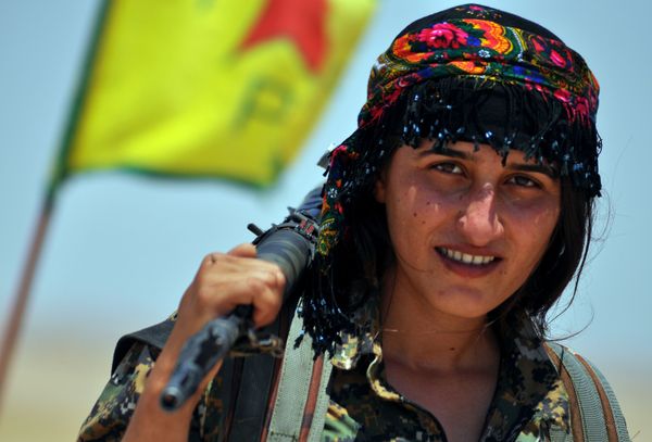 Amazons of the Middle East: Kurdish Women Fighting Against ISIL - Sputnik International