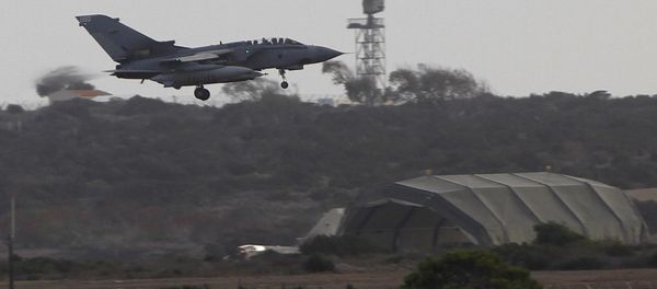 A warplane comes in to land after completed a mission at Britain's Royal Air Force Base in Akrotiri near southern city of Limassol, Cyprus, on Saturday, Sept. 27, 2014. Britain's Ministry of Defense said warplanes have taken off for their first combat mission over Iraq since Parliament approved airstrikes targeting the Islamic State group A warplane comes in to land after completed a mission at Britain's Royal Air Force Base in Akrotiri near southern city of Limassol, Cyprus, on Saturday, Sept. 27, 2014. Britain's Ministry of Defense said warplanes have taken off for their first combat mission over Iraq since Parliament approved airstrikes targeting the Islamic State group - Sputnik International